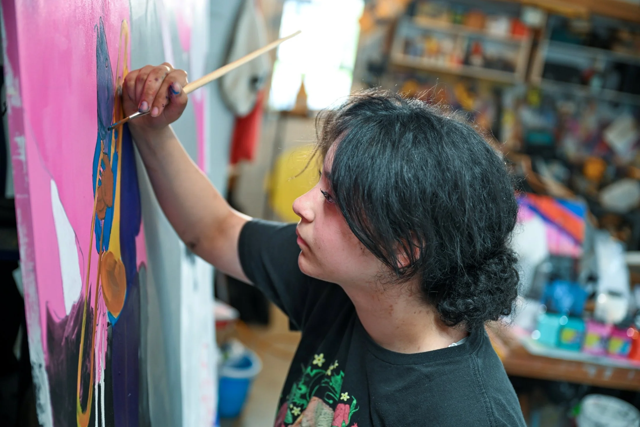 New Melody Tent Mural Honors the Past While Celebrating the Future